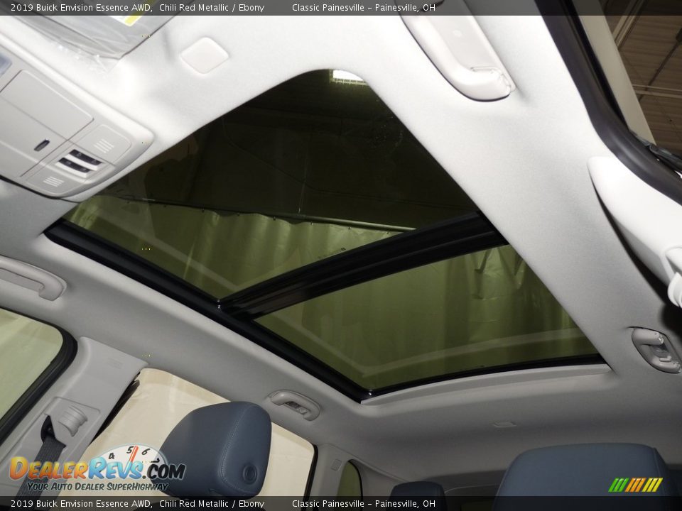 2019 Buick Envision Essence AWD Chili Red Metallic / Ebony Photo #6
