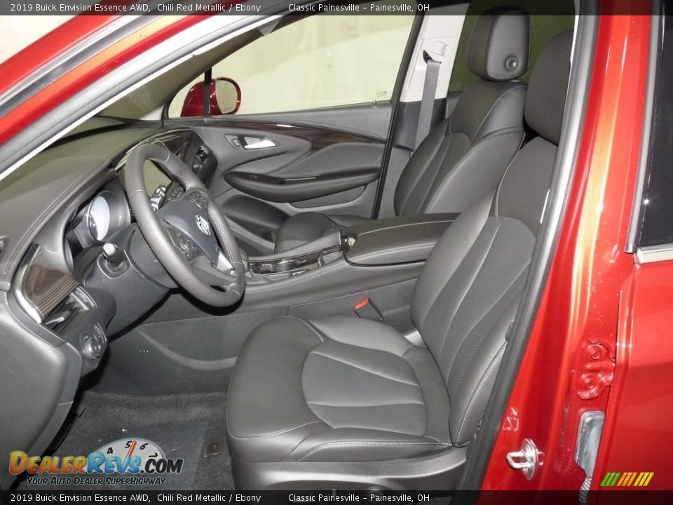2019 Buick Envision Essence AWD Chili Red Metallic / Ebony Photo #7