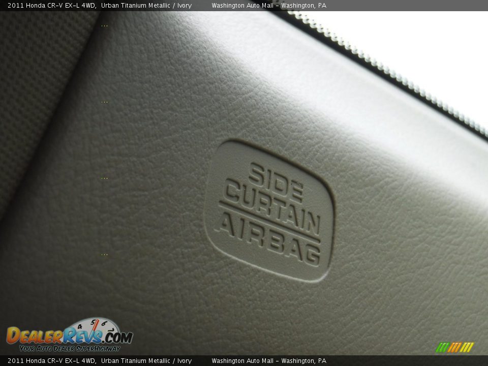 2011 Honda CR-V EX-L 4WD Urban Titanium Metallic / Ivory Photo #21