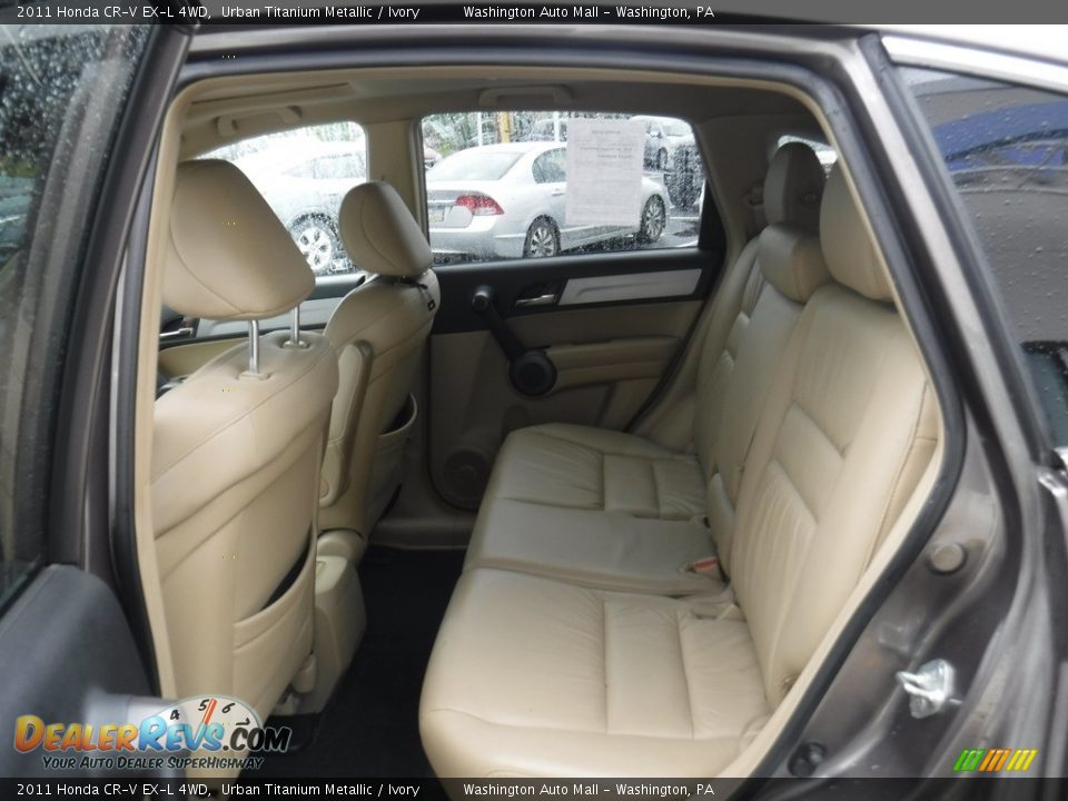 2011 Honda CR-V EX-L 4WD Urban Titanium Metallic / Ivory Photo #22