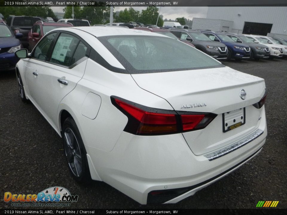 2019 Nissan Altima SL AWD Pearl White / Charcoal Photo #6
