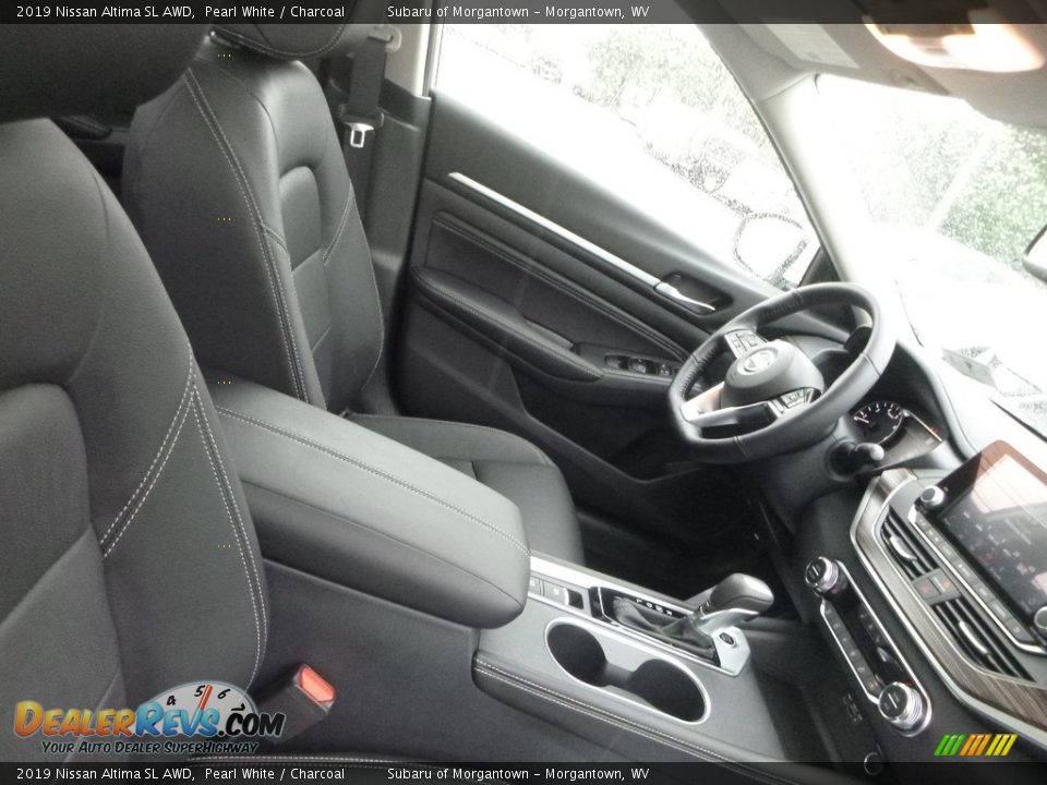 2019 Nissan Altima SL AWD Pearl White / Charcoal Photo #10