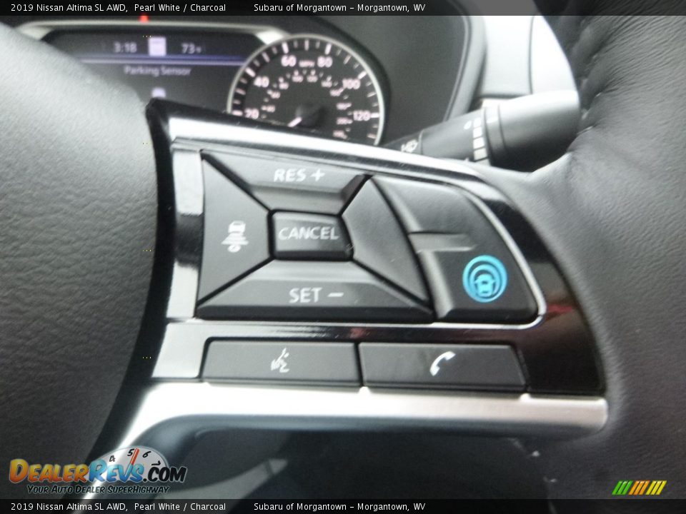 2019 Nissan Altima SL AWD Pearl White / Charcoal Photo #19