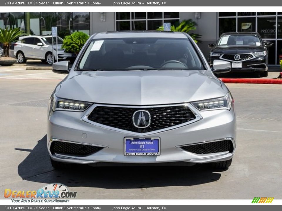 2019 Acura TLX V6 Sedan Lunar Silver Metallic / Ebony Photo #2