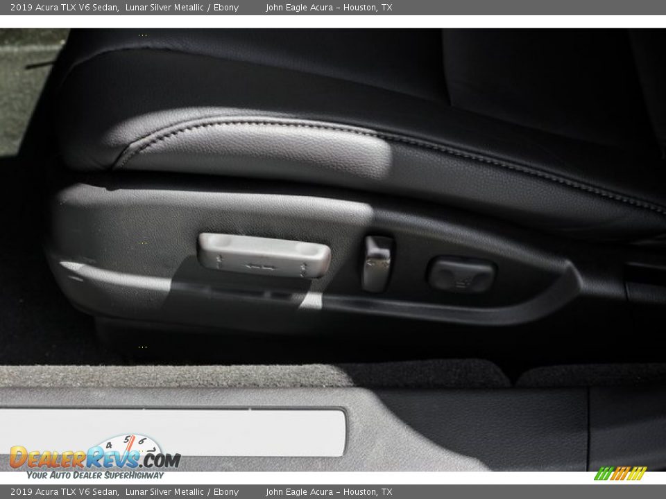 2019 Acura TLX V6 Sedan Lunar Silver Metallic / Ebony Photo #13