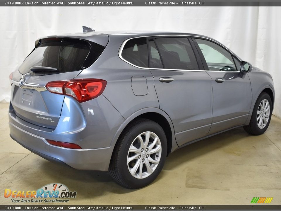 2019 Buick Envision Preferred AWD Satin Steel Gray Metallic / Light Neutral Photo #2
