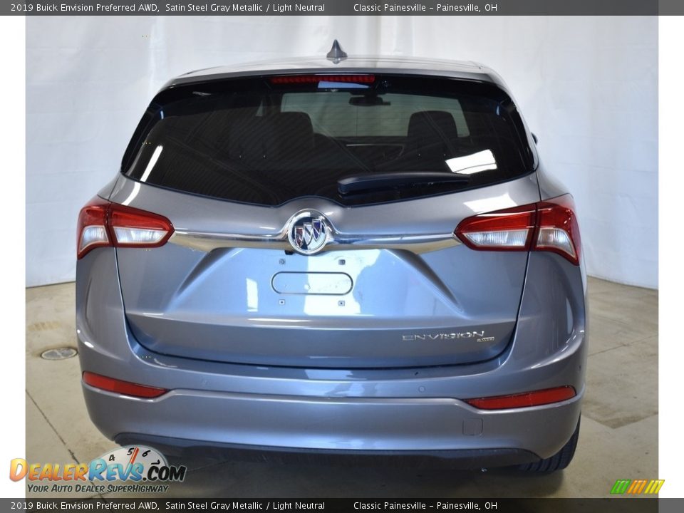 2019 Buick Envision Preferred AWD Satin Steel Gray Metallic / Light Neutral Photo #3