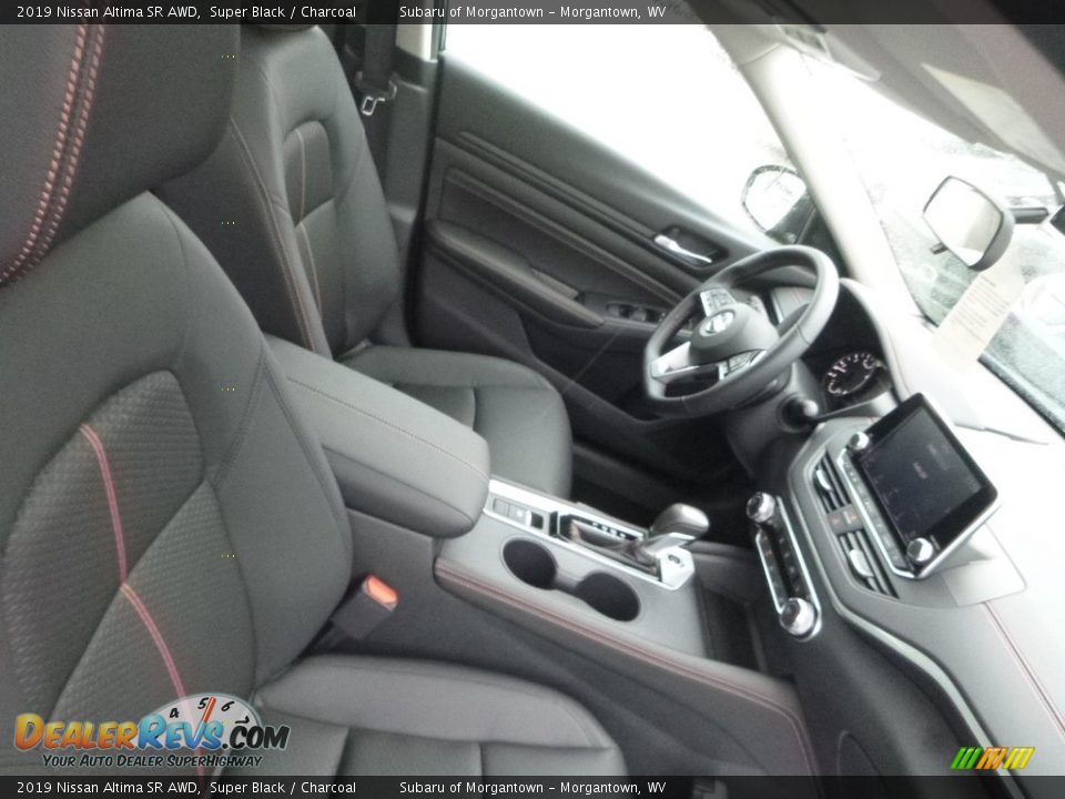 2019 Nissan Altima SR AWD Super Black / Charcoal Photo #10