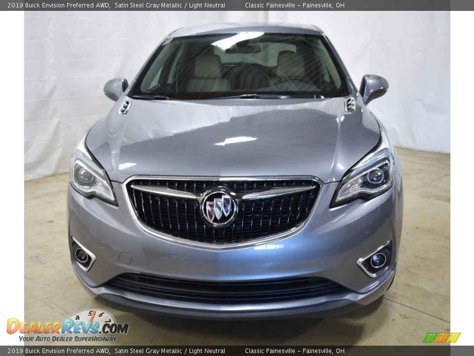 2019 Buick Envision Preferred AWD Satin Steel Gray Metallic / Light Neutral Photo #4