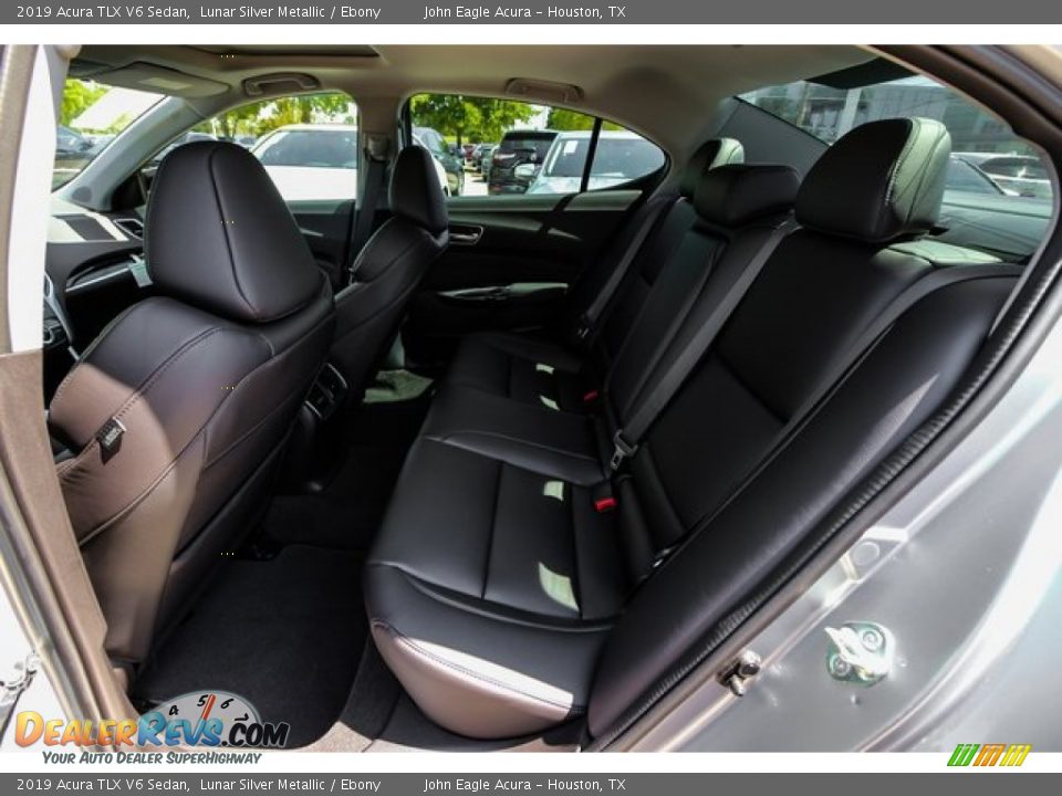 2019 Acura TLX V6 Sedan Lunar Silver Metallic / Ebony Photo #18