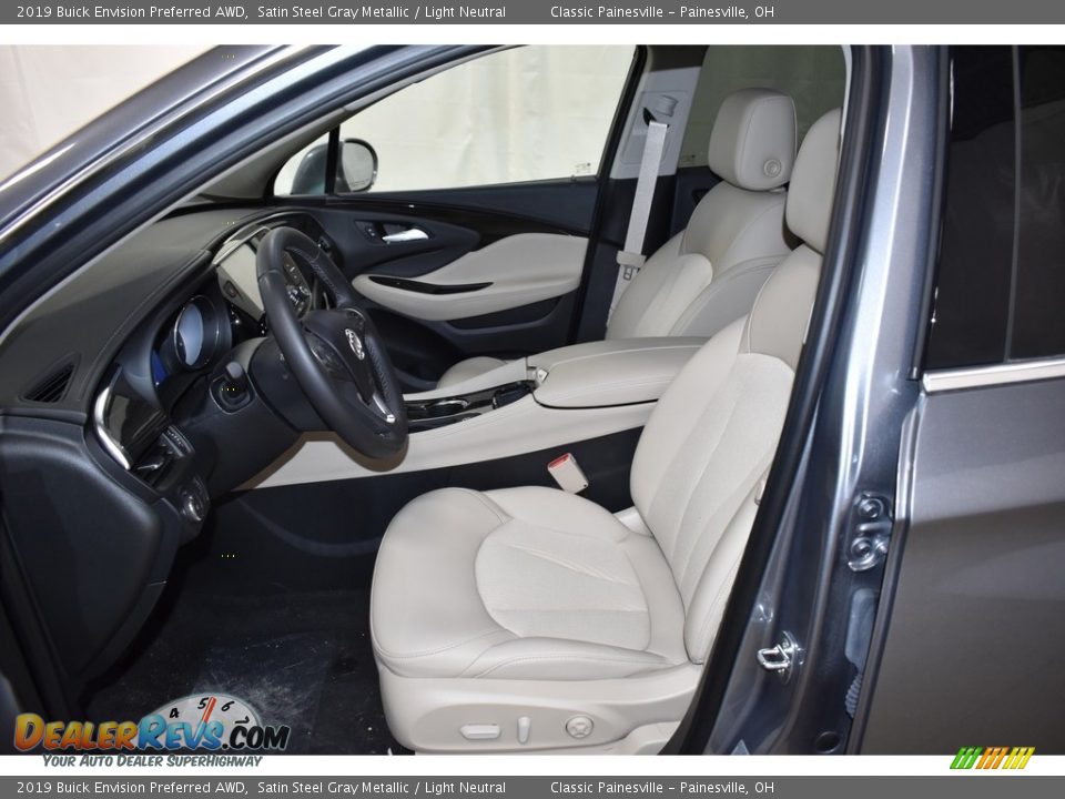 2019 Buick Envision Preferred AWD Satin Steel Gray Metallic / Light Neutral Photo #6