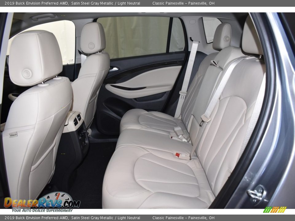 2019 Buick Envision Preferred AWD Satin Steel Gray Metallic / Light Neutral Photo #7