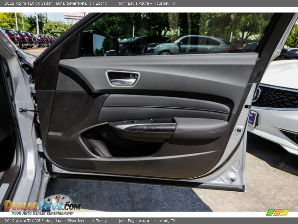 2019 Acura TLX V6 Sedan Lunar Silver Metallic / Ebony Photo #22