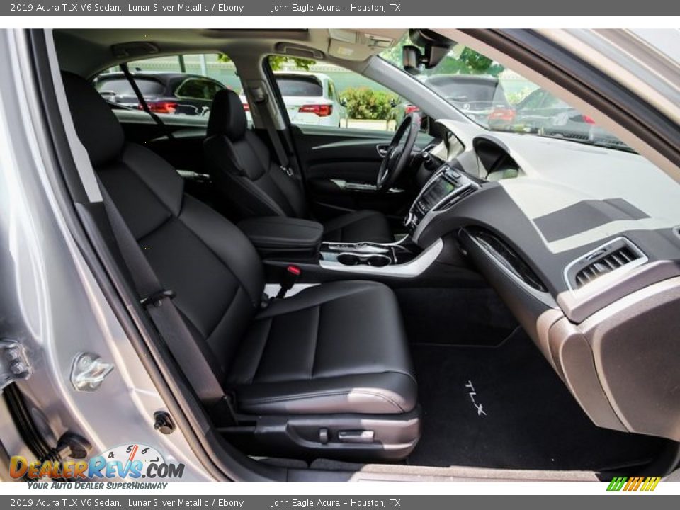 2019 Acura TLX V6 Sedan Lunar Silver Metallic / Ebony Photo #23