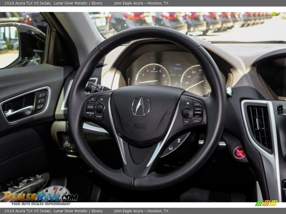 2019 Acura TLX V6 Sedan Lunar Silver Metallic / Ebony Photo #26