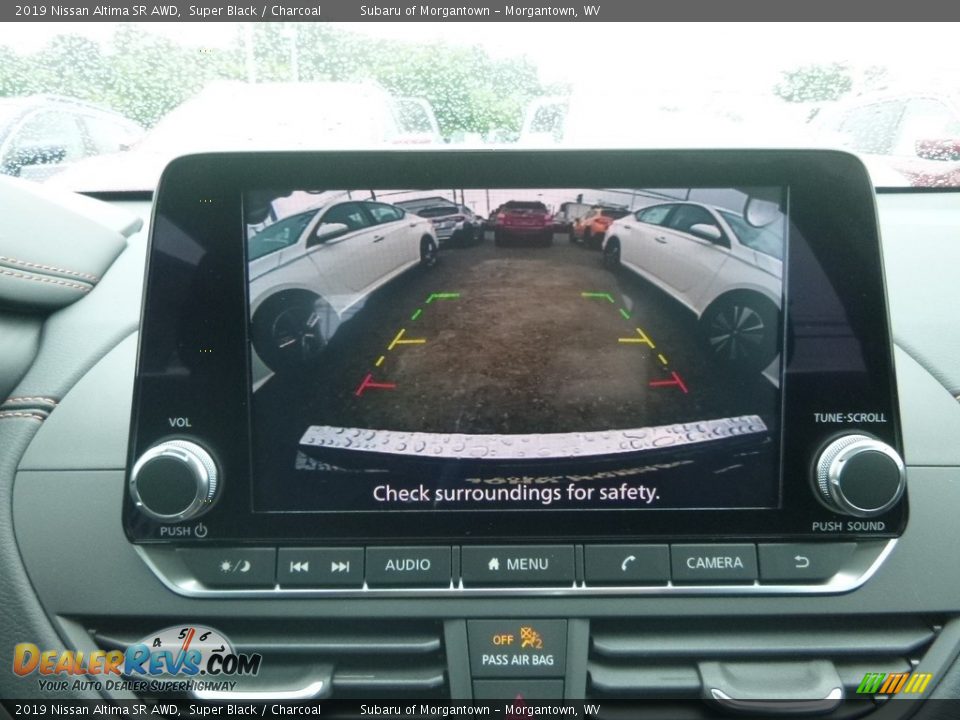 2019 Nissan Altima SR AWD Super Black / Charcoal Photo #18