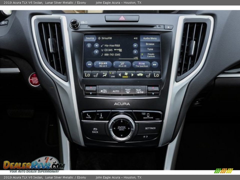 2019 Acura TLX V6 Sedan Lunar Silver Metallic / Ebony Photo #28