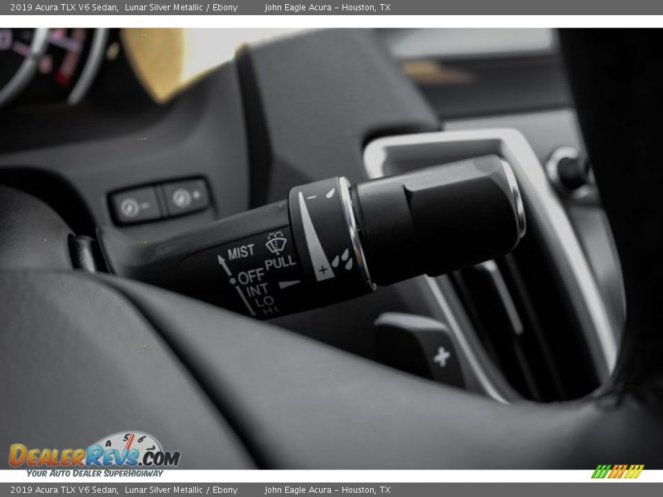 2019 Acura TLX V6 Sedan Lunar Silver Metallic / Ebony Photo #33