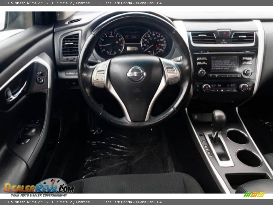 2015 Nissan Altima 2.5 SV Gun Metallic / Charcoal Photo #5