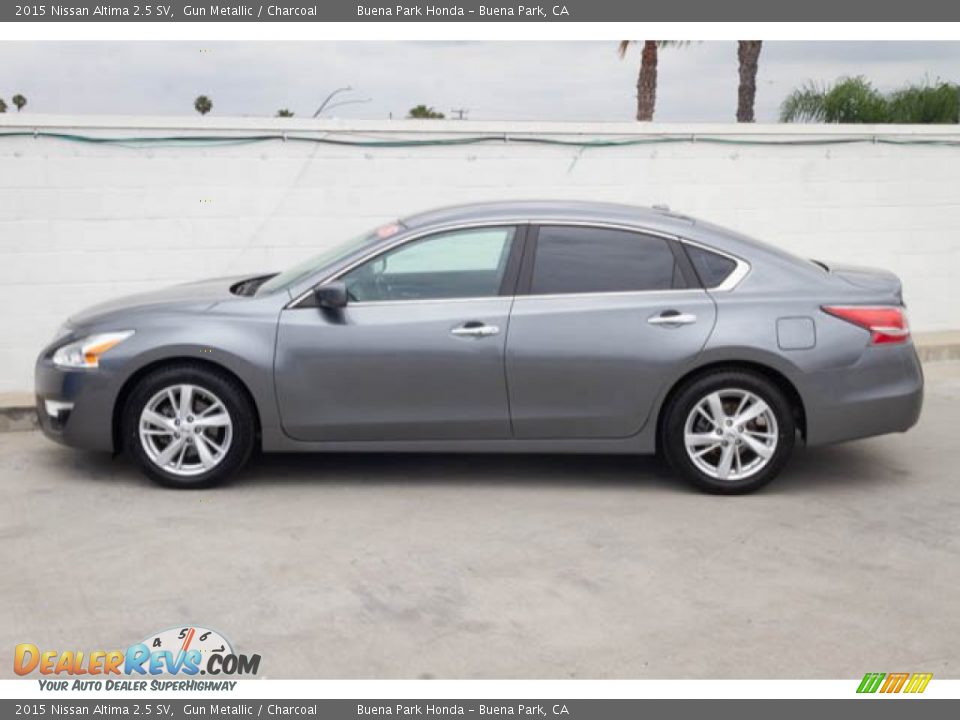 2015 Nissan Altima 2.5 SV Gun Metallic / Charcoal Photo #8
