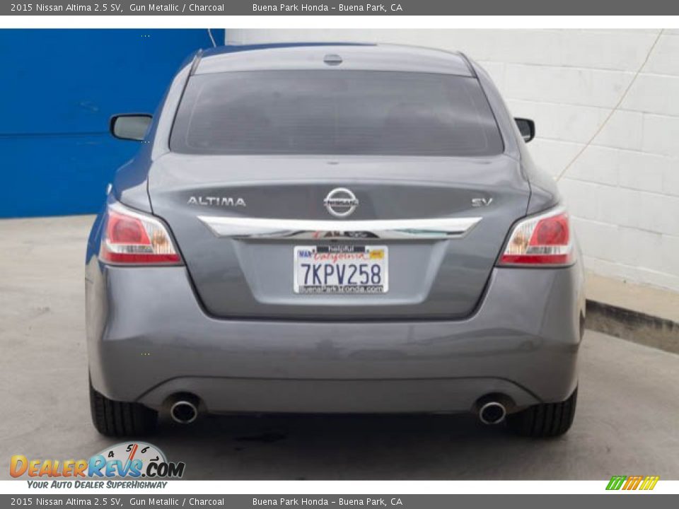 2015 Nissan Altima 2.5 SV Gun Metallic / Charcoal Photo #9