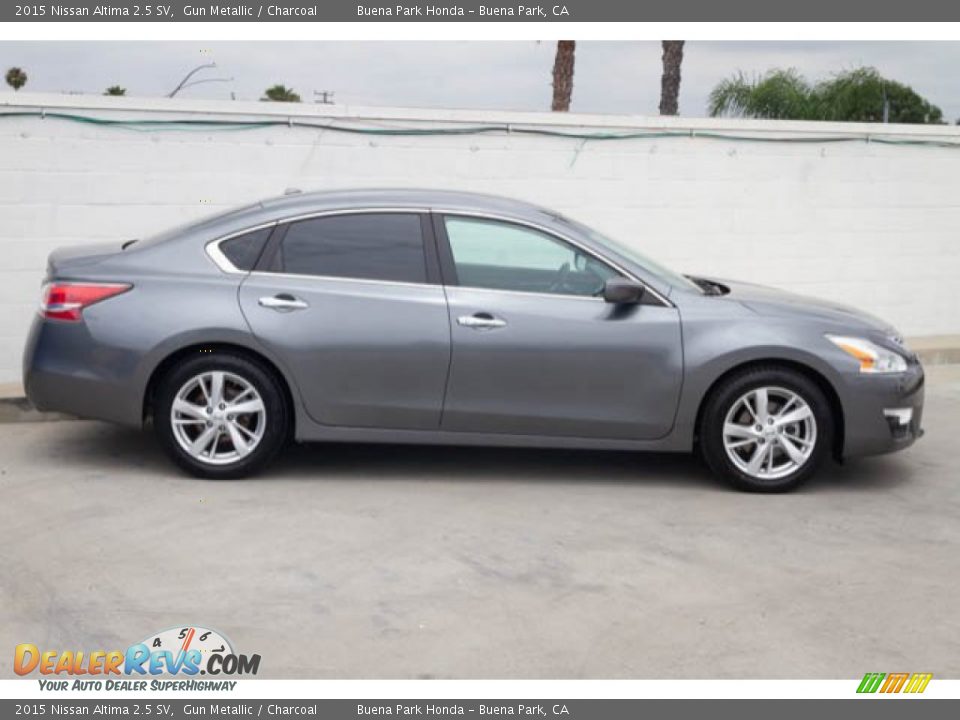 2015 Nissan Altima 2.5 SV Gun Metallic / Charcoal Photo #12
