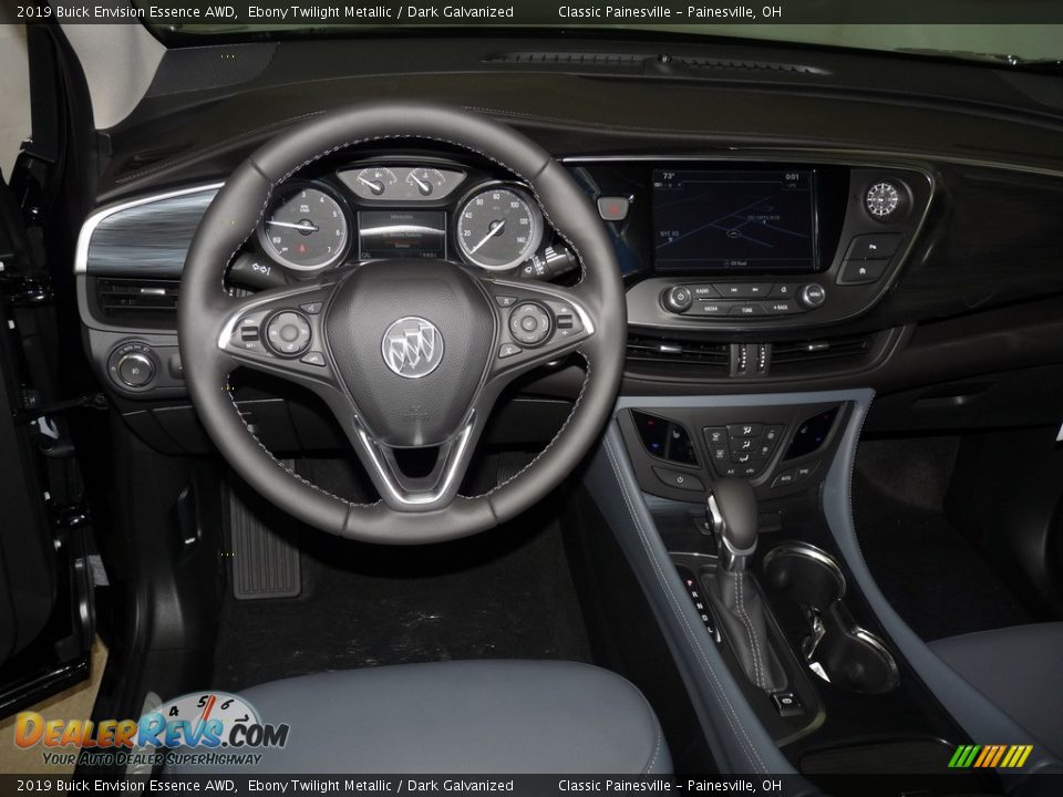 2019 Buick Envision Essence AWD Ebony Twilight Metallic / Dark Galvanized Photo #8