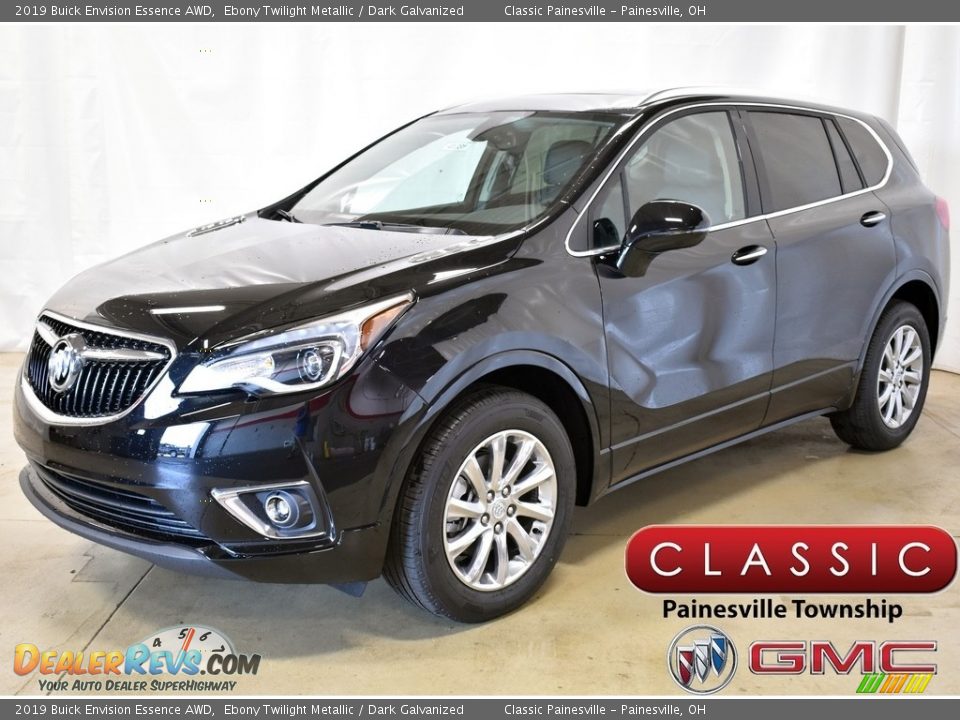 2019 Buick Envision Essence AWD Ebony Twilight Metallic / Dark Galvanized Photo #1