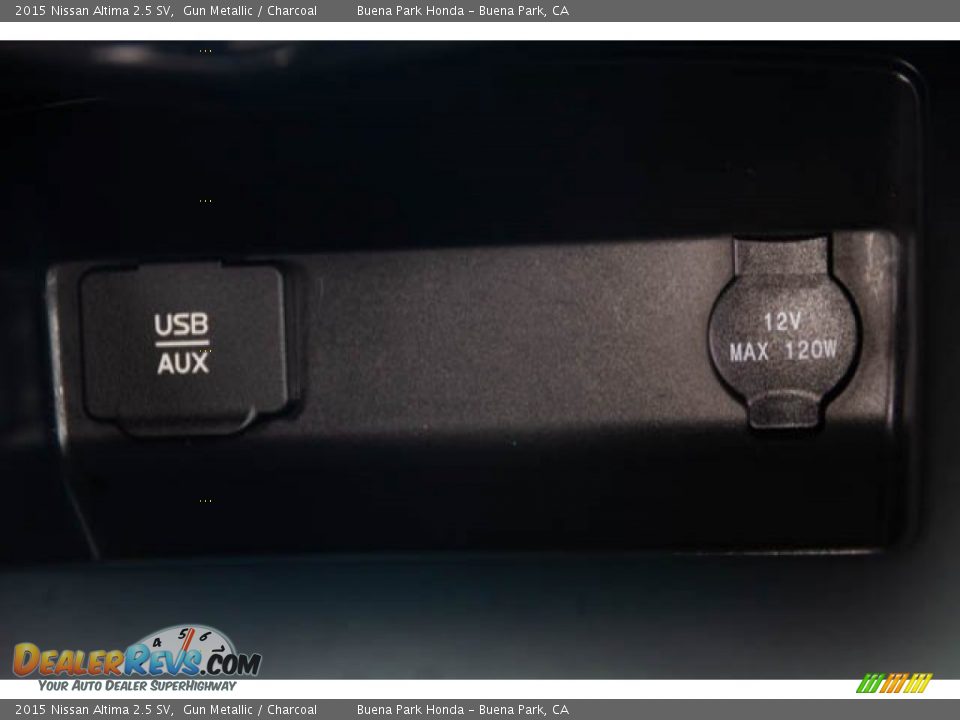 2015 Nissan Altima 2.5 SV Gun Metallic / Charcoal Photo #14