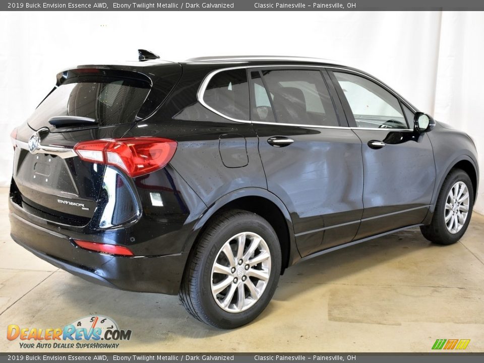 2019 Buick Envision Essence AWD Ebony Twilight Metallic / Dark Galvanized Photo #2