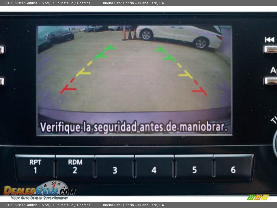 2015 Nissan Altima 2.5 SV Gun Metallic / Charcoal Photo #23