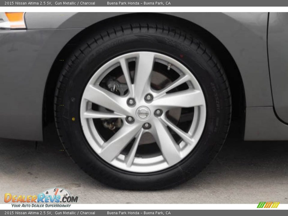 2015 Nissan Altima 2.5 SV Gun Metallic / Charcoal Photo #31