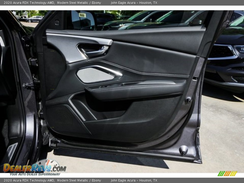 2020 Acura RDX Technology AWD Modern Steel Metallic / Ebony Photo #23