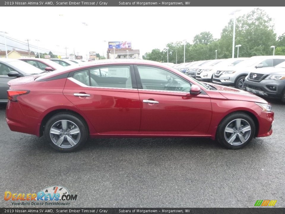 2019 Nissan Altima SV AWD Scarlet Ember Tintcoat / Gray Photo #3