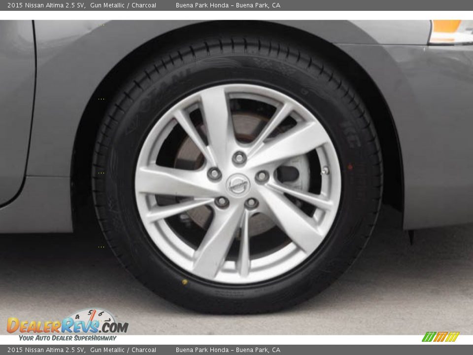 2015 Nissan Altima 2.5 SV Gun Metallic / Charcoal Photo #34