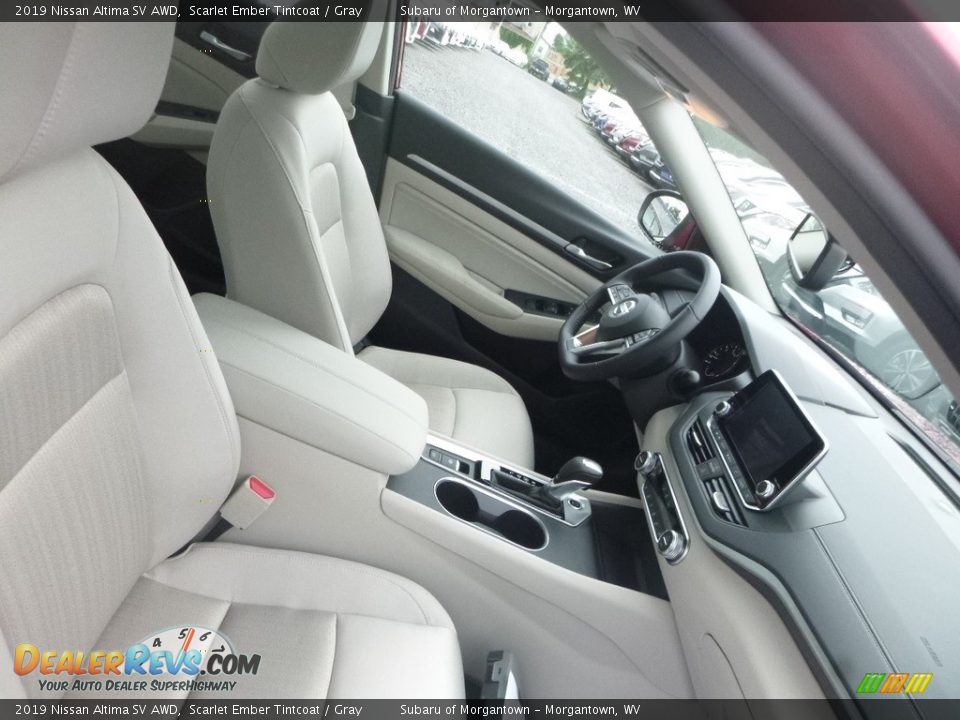 2019 Nissan Altima SV AWD Scarlet Ember Tintcoat / Gray Photo #10