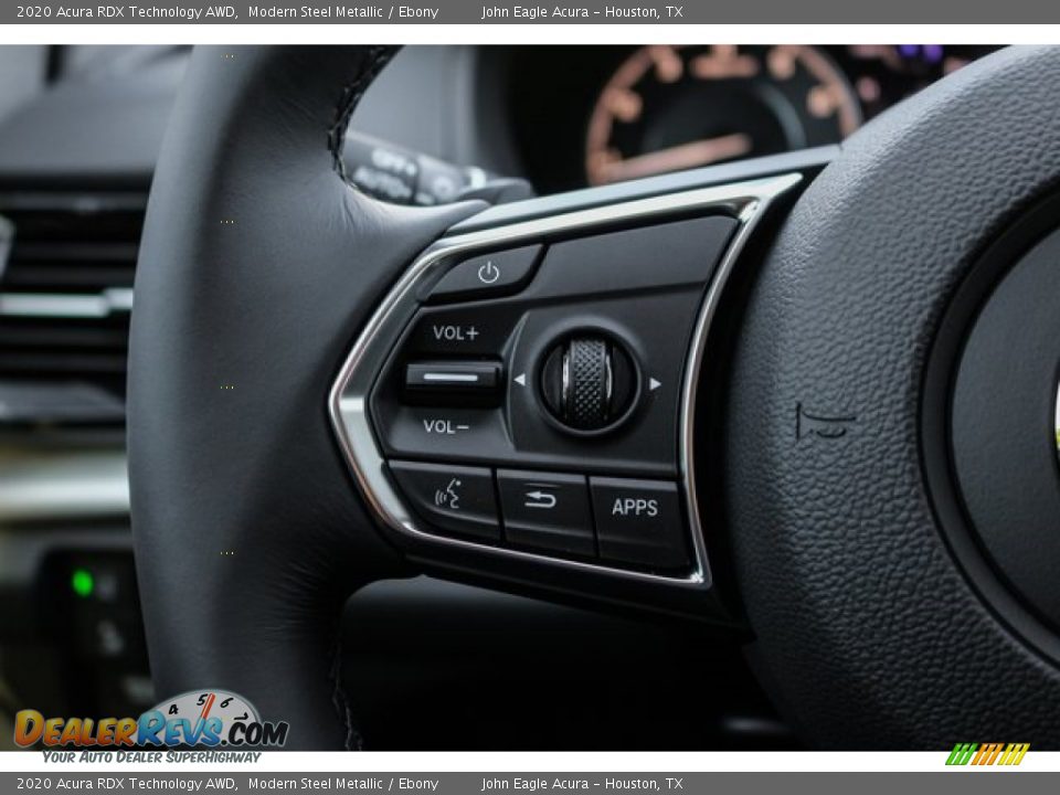 2020 Acura RDX Technology AWD Steering Wheel Photo #36