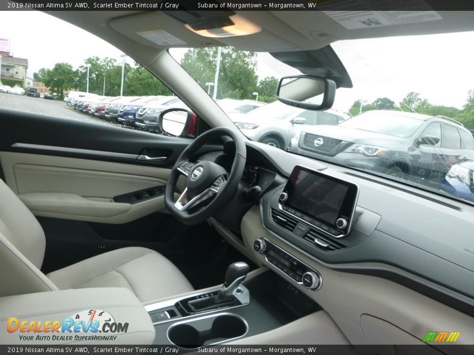2019 Nissan Altima SV AWD Scarlet Ember Tintcoat / Gray Photo #11