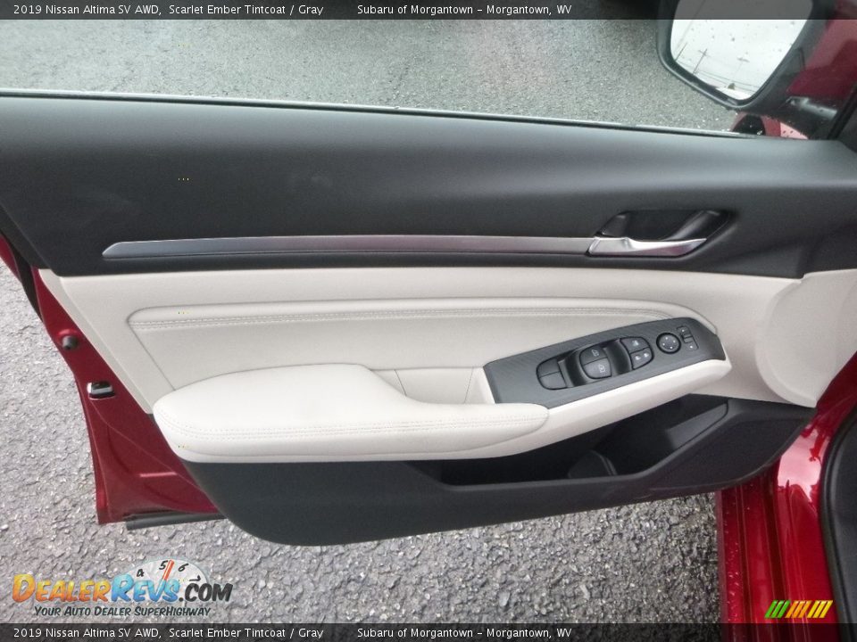2019 Nissan Altima SV AWD Scarlet Ember Tintcoat / Gray Photo #13