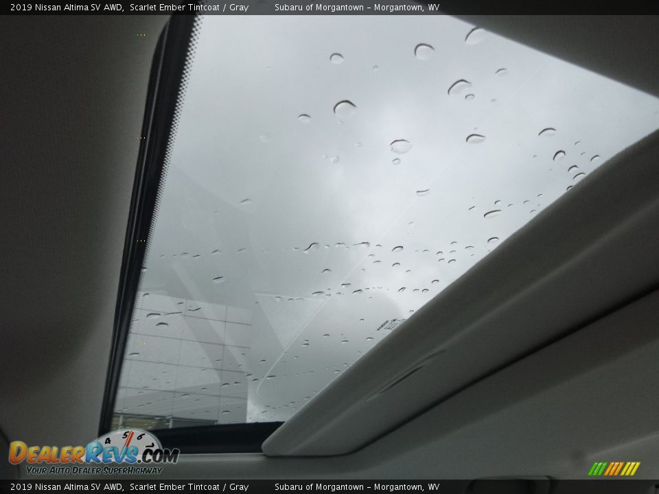 2019 Nissan Altima SV AWD Scarlet Ember Tintcoat / Gray Photo #17