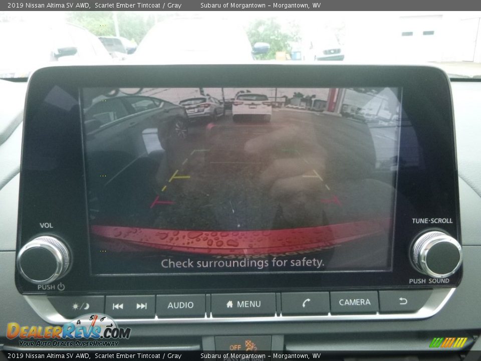 2019 Nissan Altima SV AWD Scarlet Ember Tintcoat / Gray Photo #18