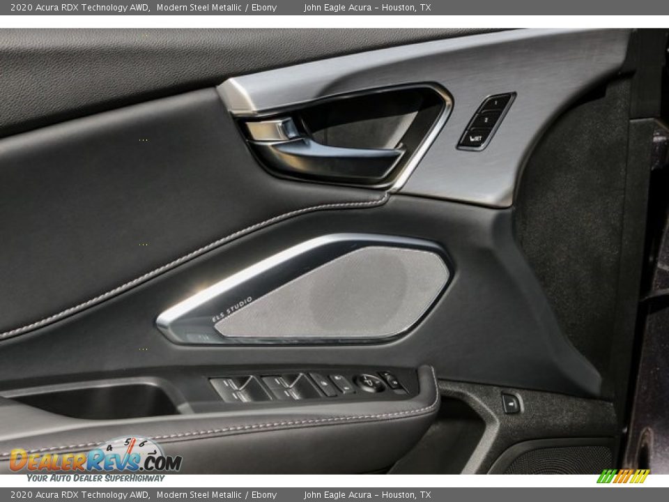 2020 Acura RDX Technology AWD Modern Steel Metallic / Ebony Photo #12