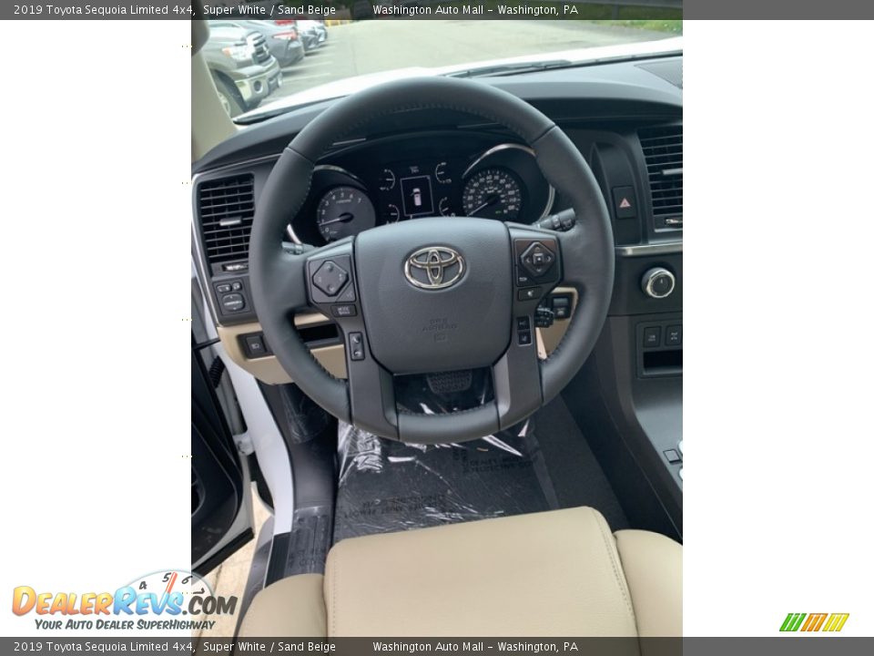 2019 Toyota Sequoia Limited 4x4 Steering Wheel Photo #11