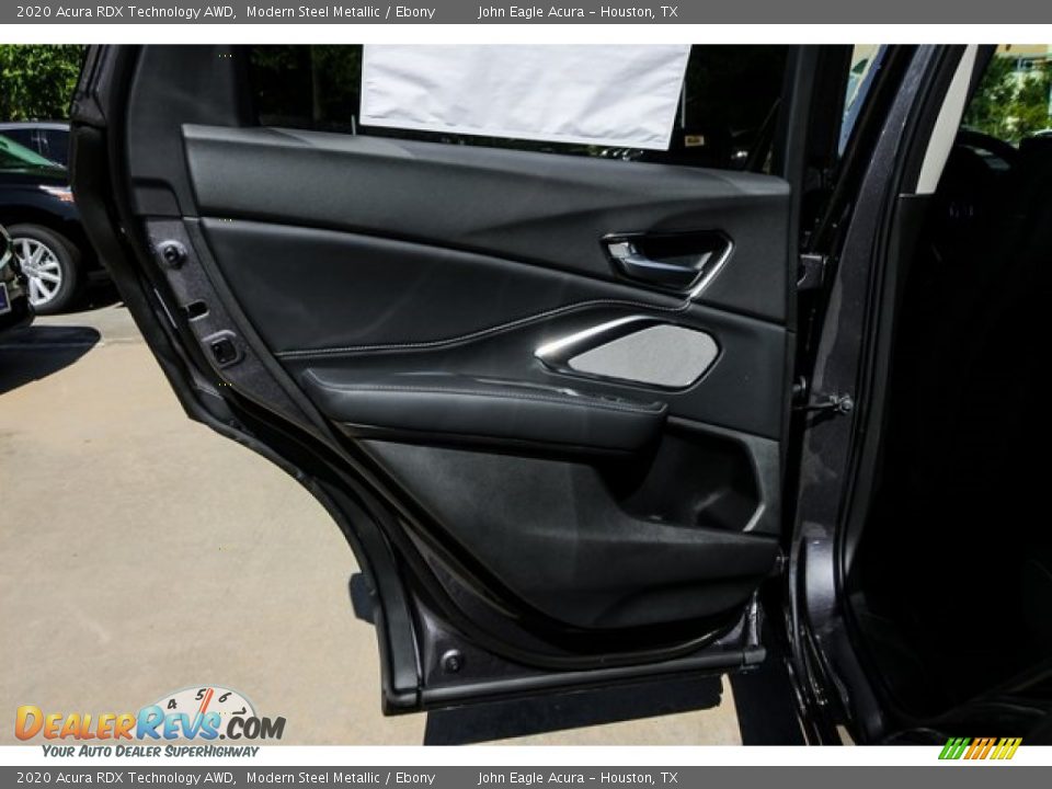 2020 Acura RDX Technology AWD Modern Steel Metallic / Ebony Photo #17