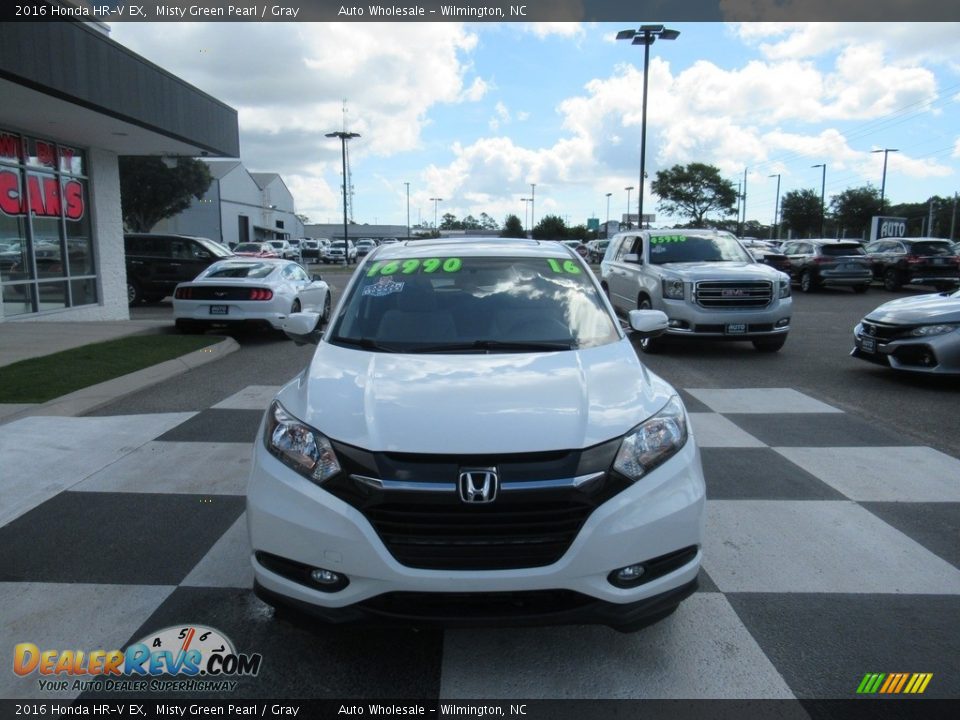 2016 Honda HR-V EX Misty Green Pearl / Gray Photo #2