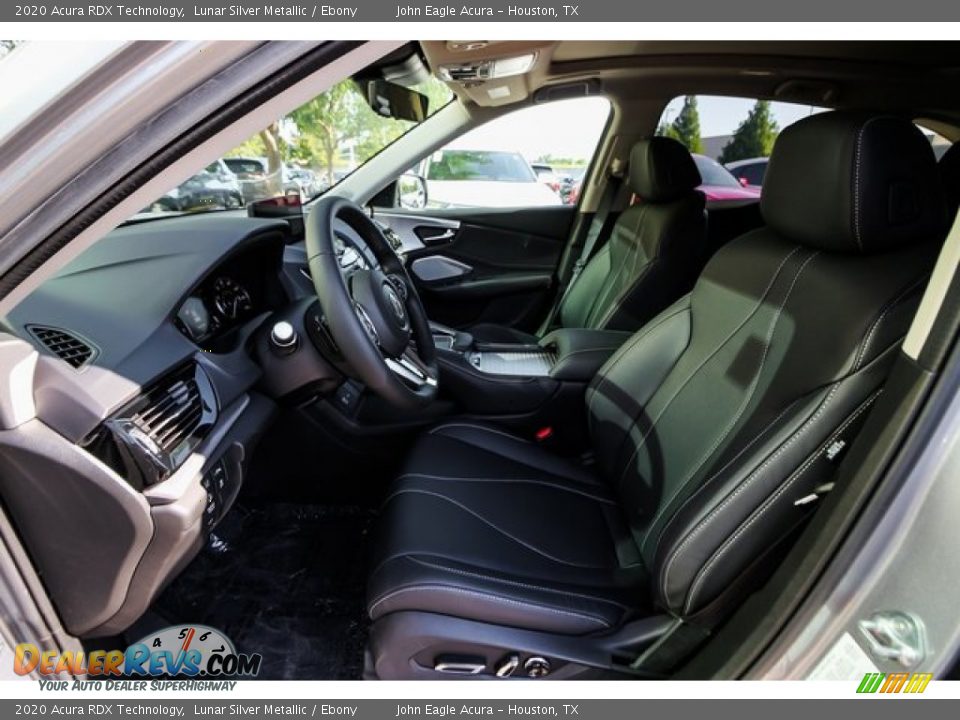 2020 Acura RDX Technology Lunar Silver Metallic / Ebony Photo #16