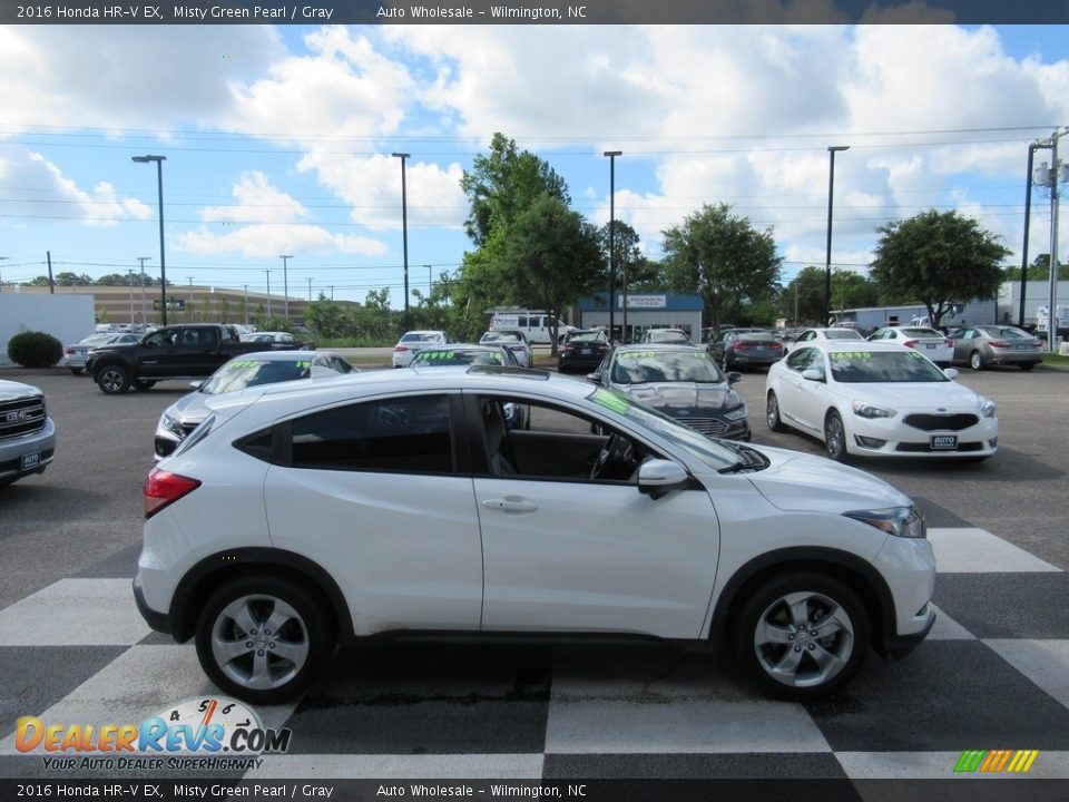 2016 Honda HR-V EX Misty Green Pearl / Gray Photo #3