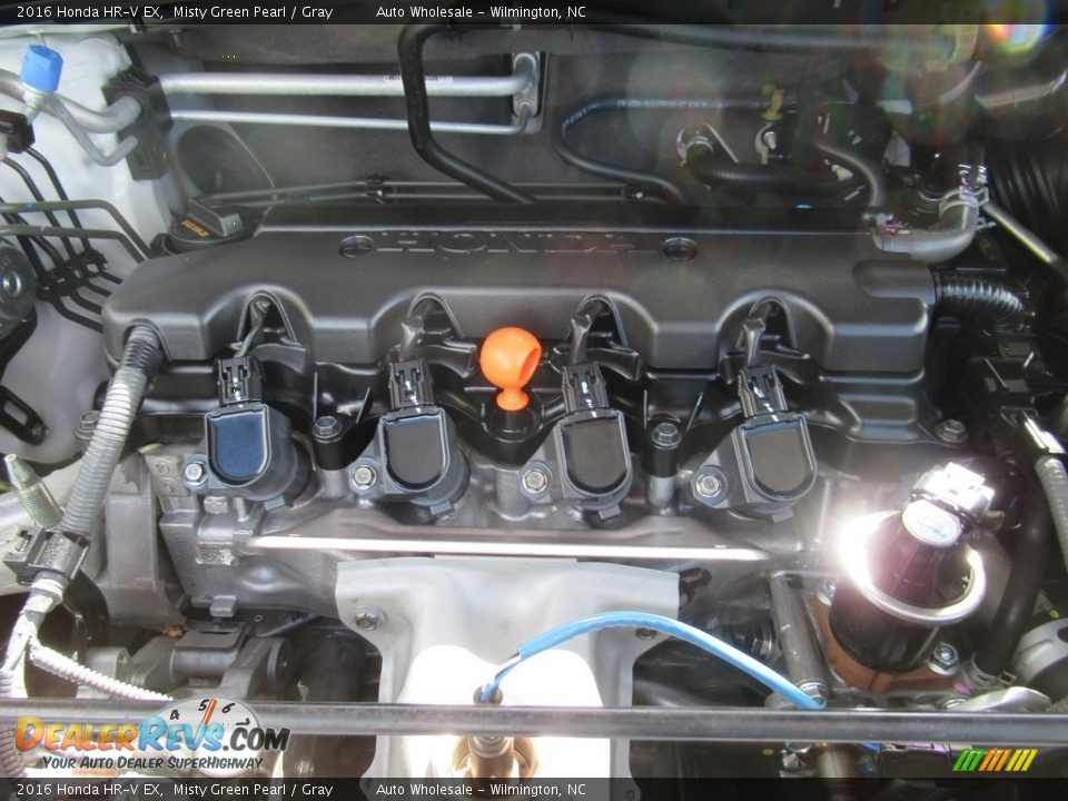 2016 Honda HR-V EX Misty Green Pearl / Gray Photo #6