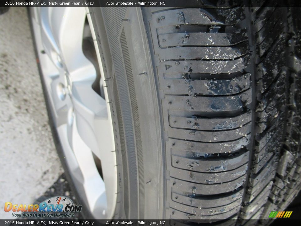 2016 Honda HR-V EX Misty Green Pearl / Gray Photo #8