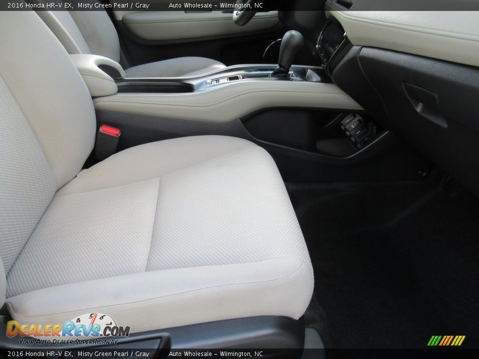 2016 Honda HR-V EX Misty Green Pearl / Gray Photo #12